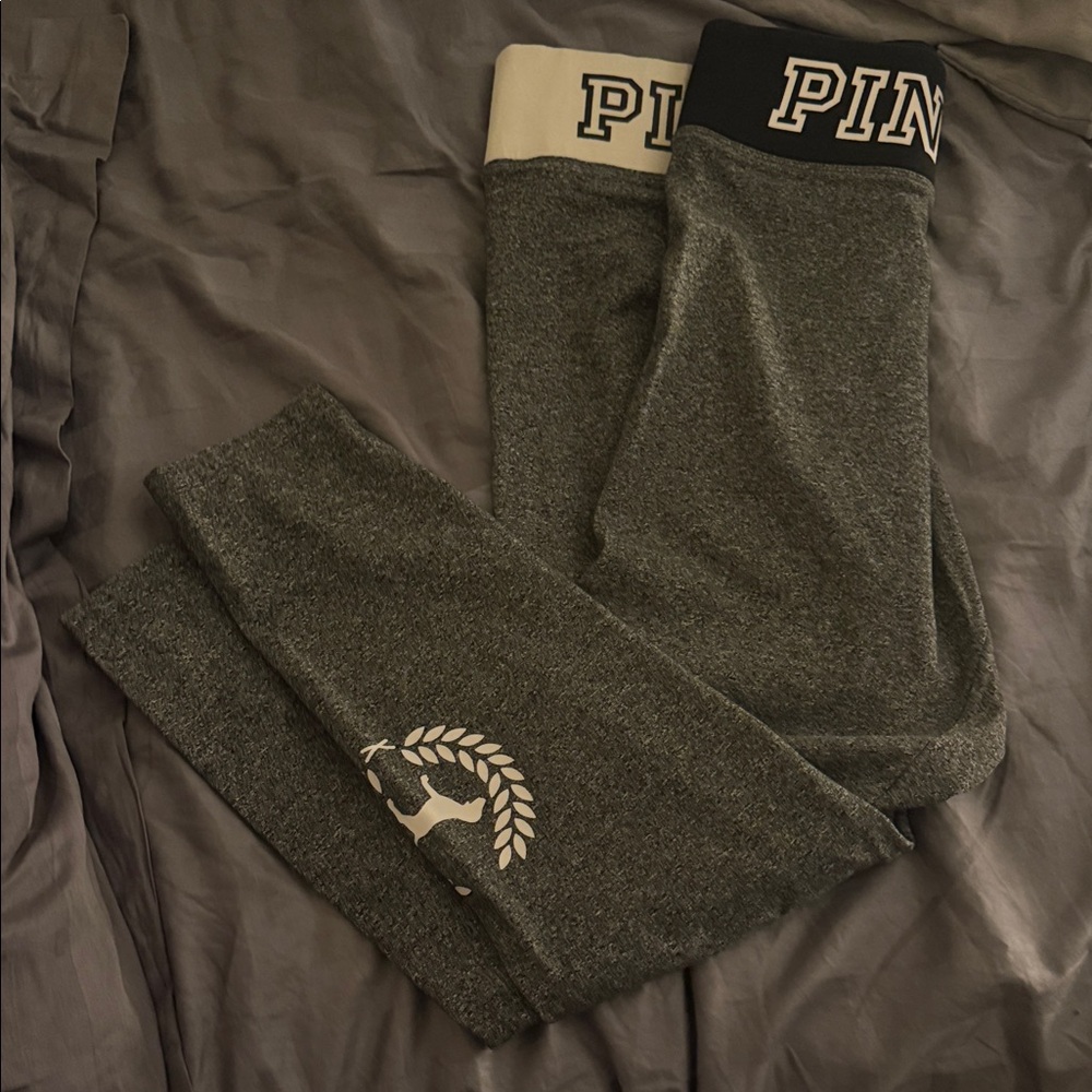 VS PINK grey yoga pant Final Price
